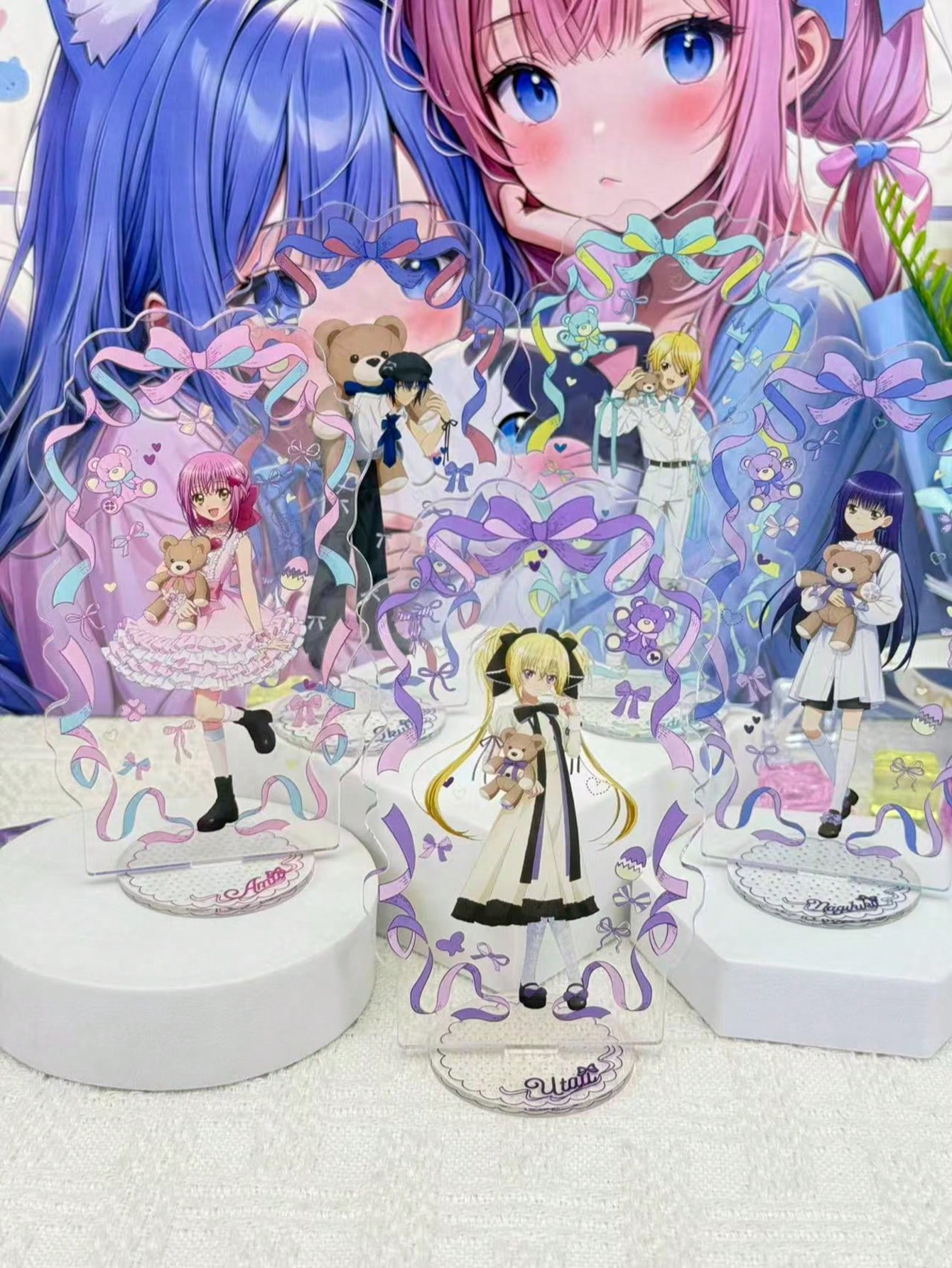Anime Merchandise Collection - Suporte de acrílico com tema de