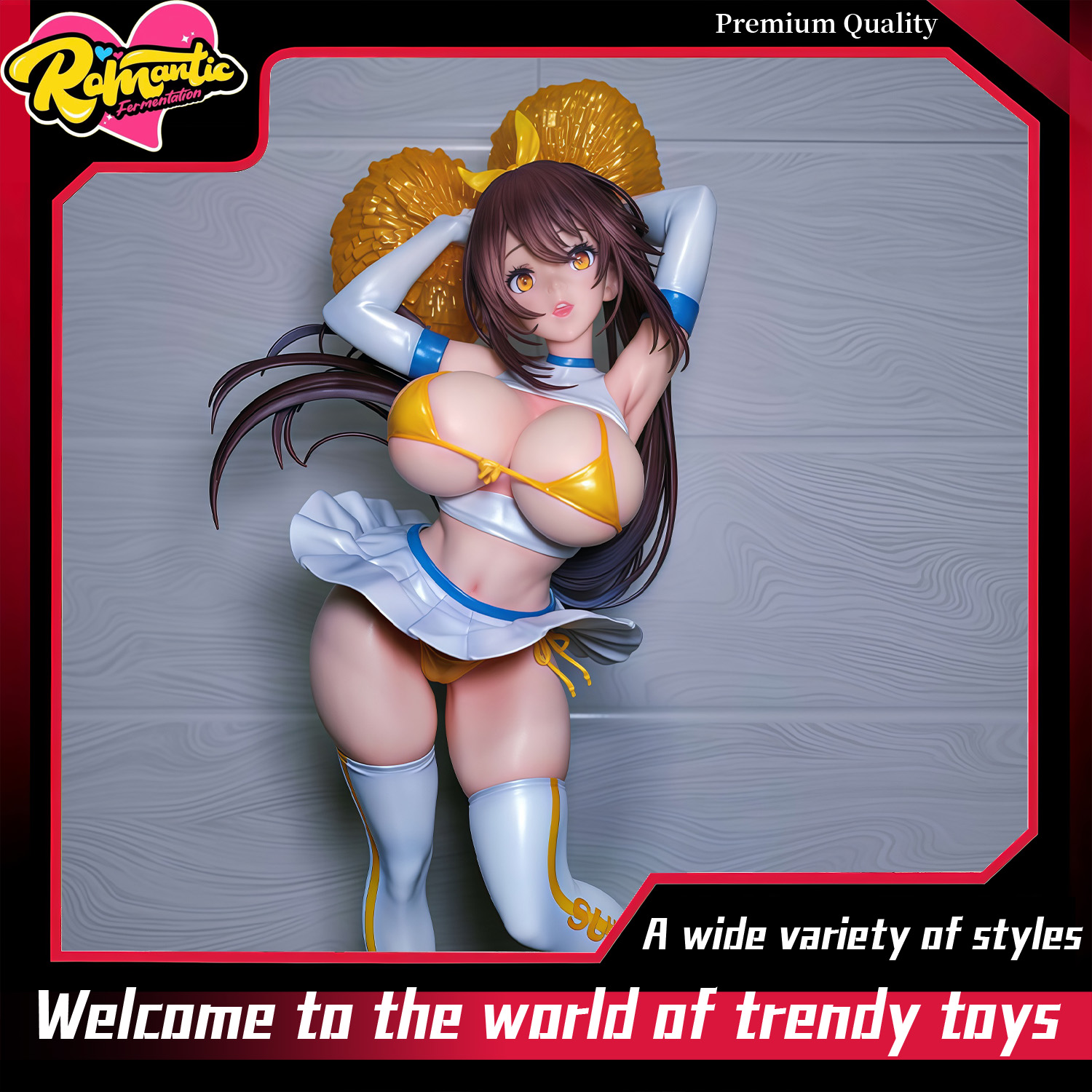 Figurinha de Anime Sunny Cheer - Popular Anime Merchandise avaliação e preço