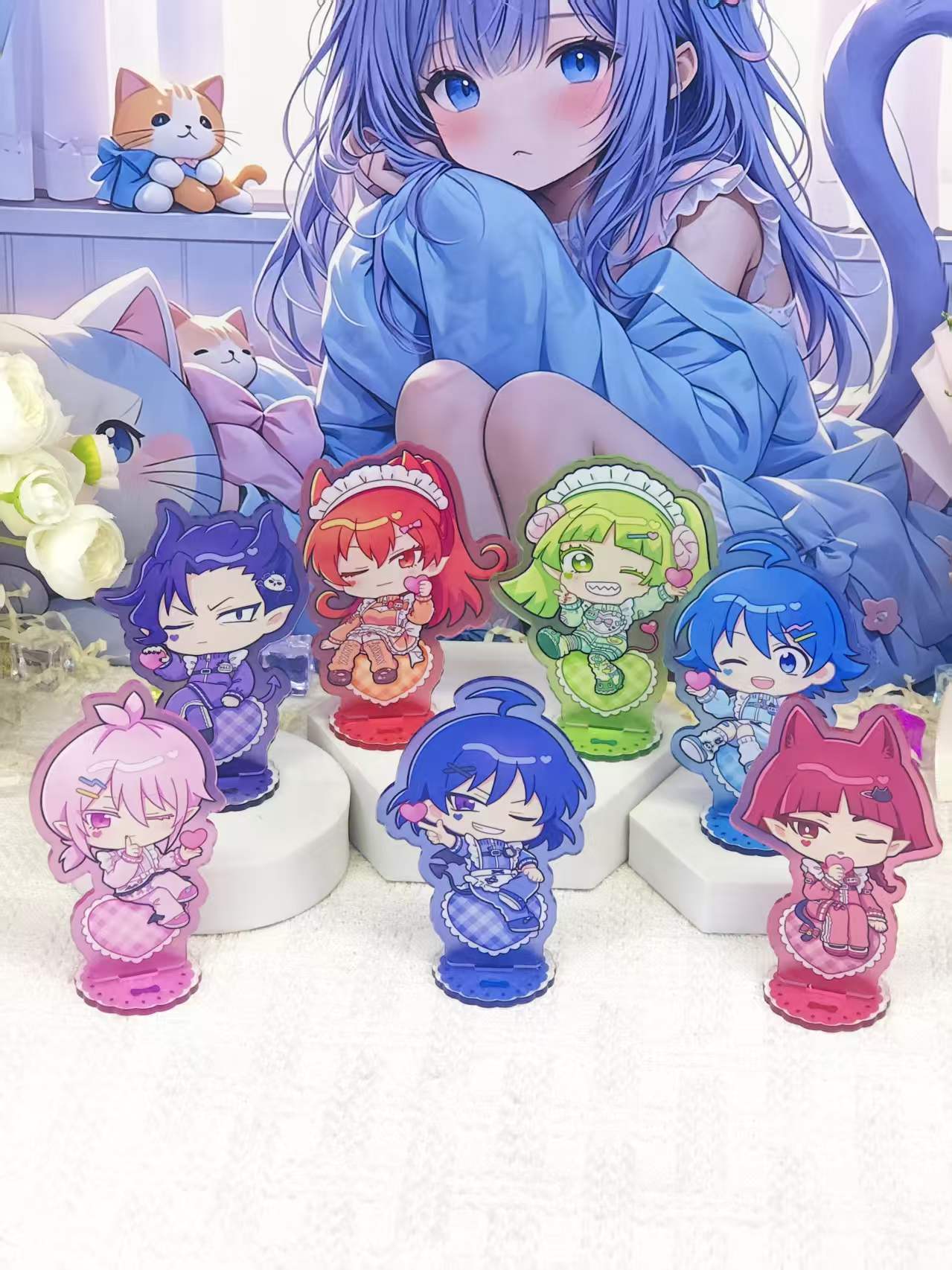 Conjunto de suportes de acríli - Anime Merchandise Collection avaliação e preço